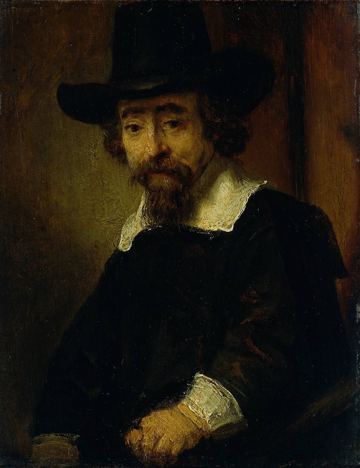  伦勃朗·梵·莱茵 Rembrandt van Rijn——伊弗雷姆·布厄诺博士的画像2
